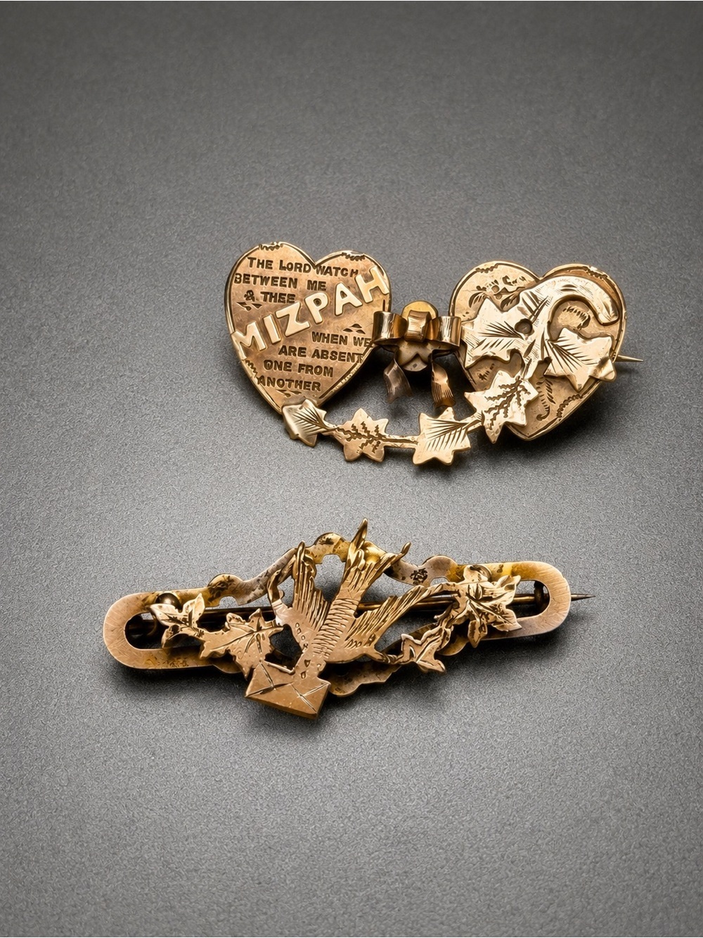 Antique Sweetheart Brooches WW1